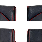 Louis Vuitton Sarah Bifold Long Wallet Empreinte Leather Navy Dark — view 7