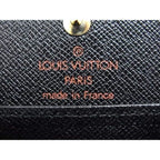 Louis Vuitton Epi Porte Monet Boite Coin Purse Black — view 4
