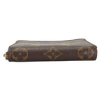 Louis Vuitton Coin Case Zippy Purse Round Zipper Monogram Brown — view 3