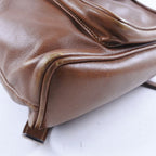 Gucci Bamboo 003.1705.0030 Calf Brown Backpack Daypack — view 4
