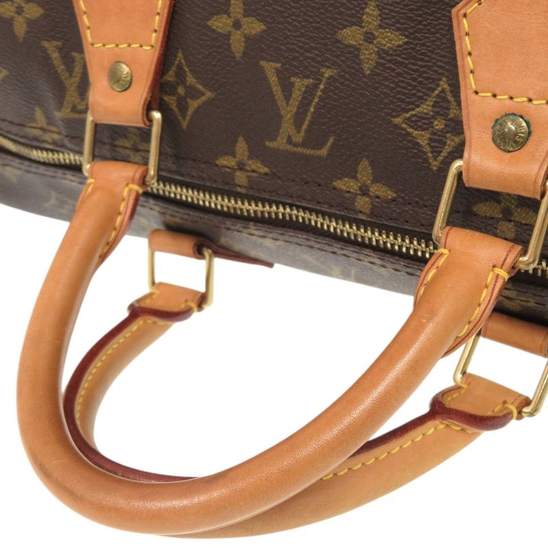 Louis Vuitton Speedy 40 Monogram Brown Handbag 0137 — view 4
