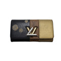 Louis Vuitton Monogram Reverse Portefeuille Twist Leather Bifold Wallet