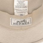 Hermes Hat Gray Leather — view 4