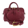 Louis Vuitton Speedy Bandouliere 25 Handbag Leather Aurore Gold Hardware