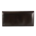 Loewe Wallet Leather Dark Crown Bifold Long Chic Men