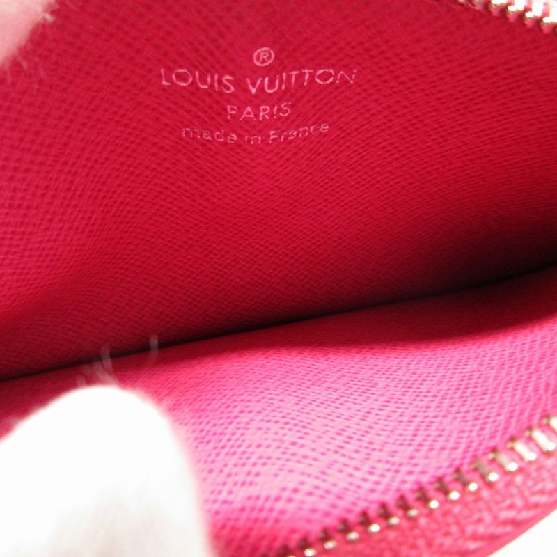 Louis Vuitton Epi Pochette Cles Tribal Mask Pink Coin Case Wallet 2274 — view 4