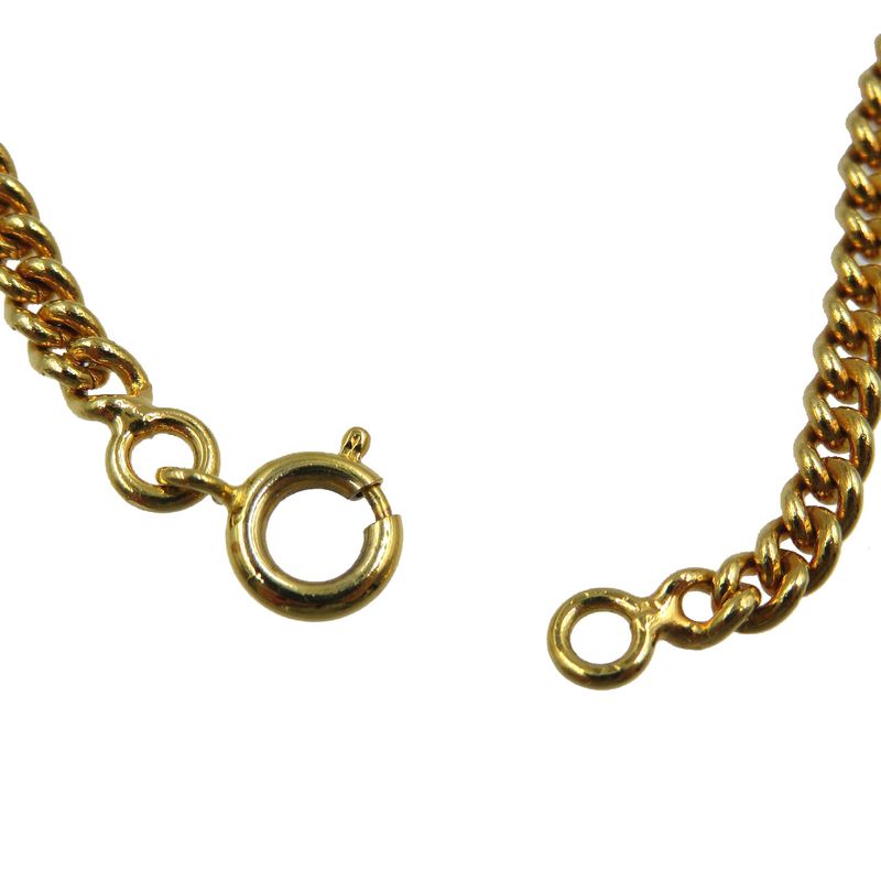 Celine Ribbon Pumps Metal Gold Necklace 0049 — view 9