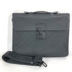 Louis Vuitton Handbag S Lock Bree Faux-s Taurillon Leather Noir Black