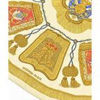 Hermes Bandana Scarf Silk Blue — view 3