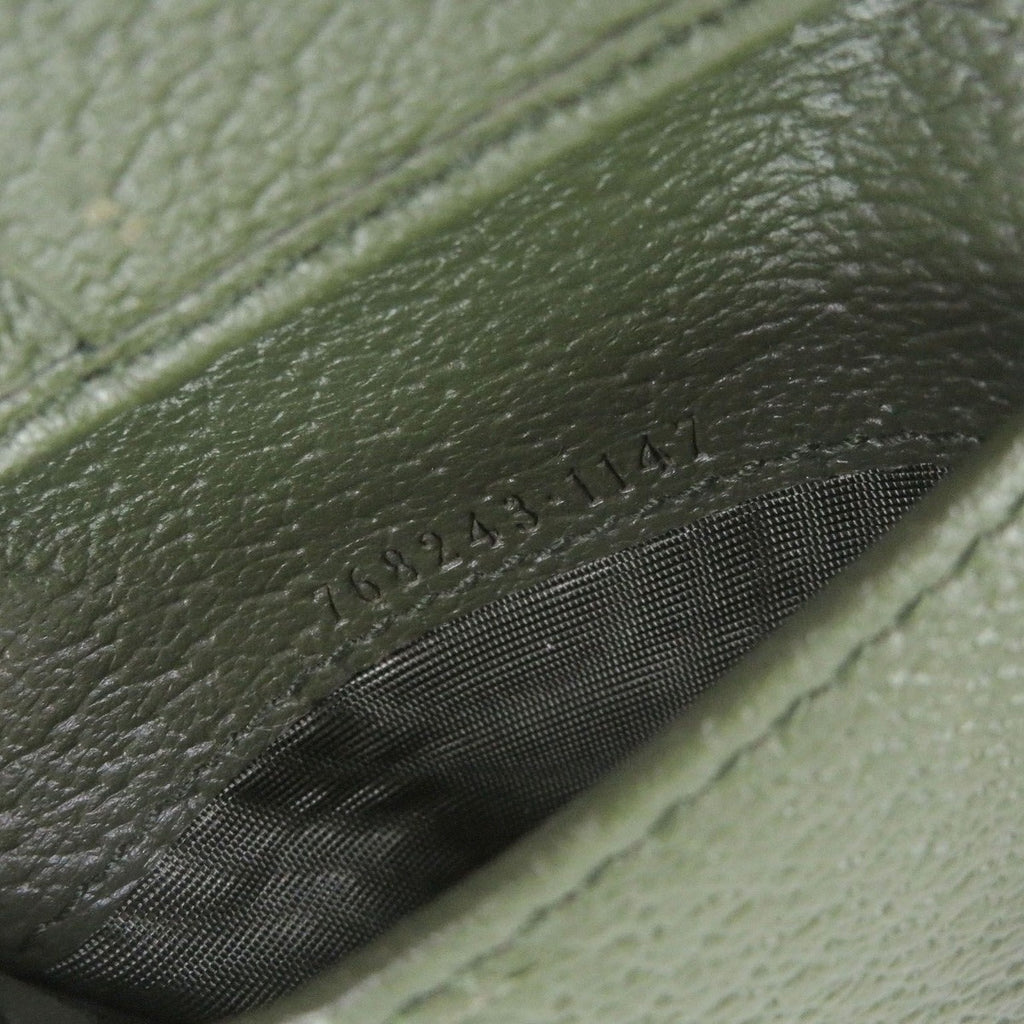 Gucci Leather GG Supreme Canvas Double Logo Bifold Wallet — view 9