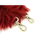 Fendi Strap You Fur And Leather Shoulder For Bag In Red — view 3