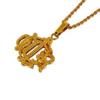 Dior Necklace Germany Gold Emblem Logo — view 3