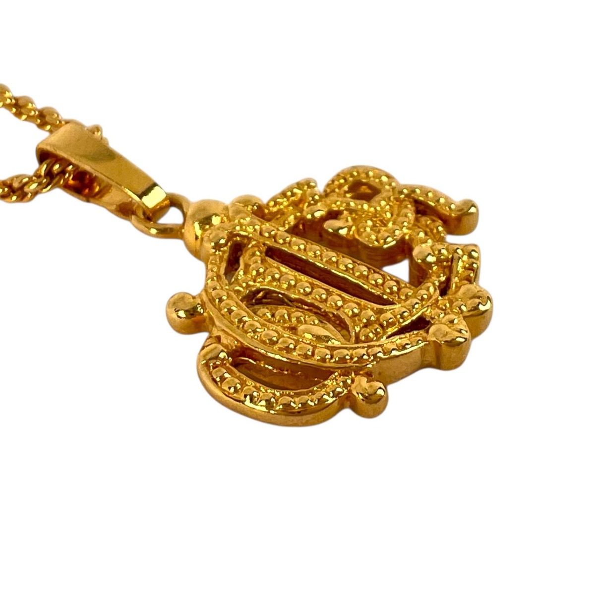 Dior Necklace Germany Gold Emblem Logo — view 4