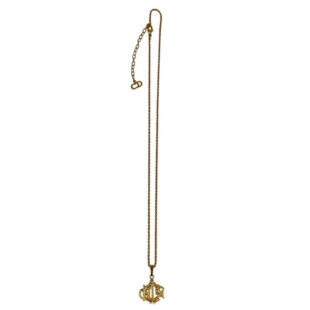 Dior Necklace Germany Gold Emblem Logo — view 5