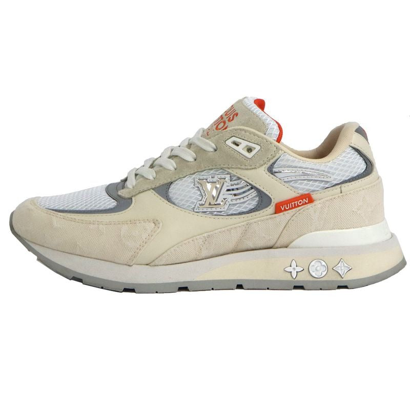 Louis Vuitton Runaway Line Sneakers 7 Low Cut Beige