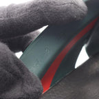 Gucci Sandals Web Stripe Cross Rubber Black — view 7