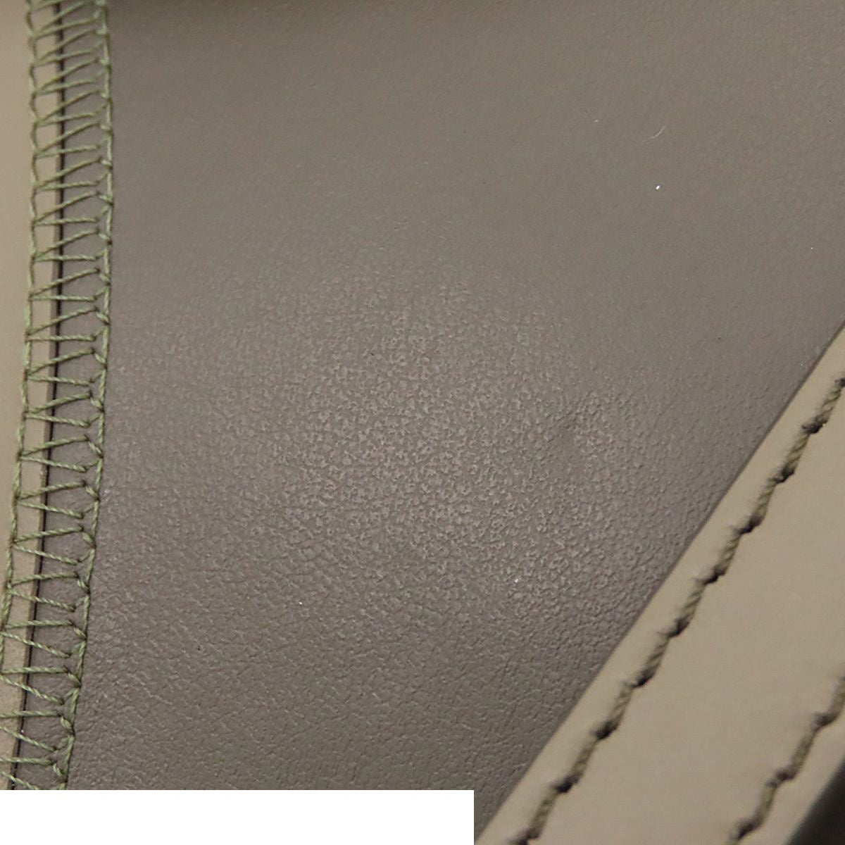 Dior Saddle Bag Khaki Leather Logo — view 6