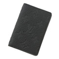 Louis Vuitton Card Case Monogram Taurillon Organizer de Poche Noir Black