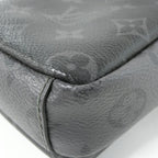 Louis Vuitton Monogram Eclipse Reverse Double Phone Pouch Shoulder Bag — view 3