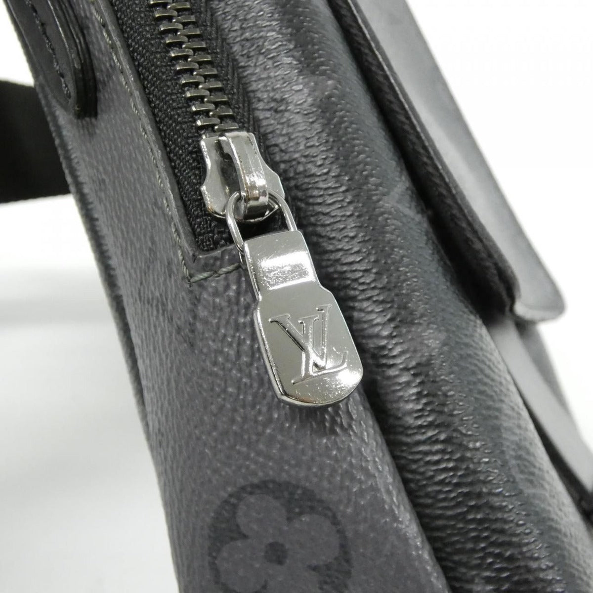 Louis Vuitton Monogram Eclipse Reverse Double Phone Pouch Shoulder Bag — view 5