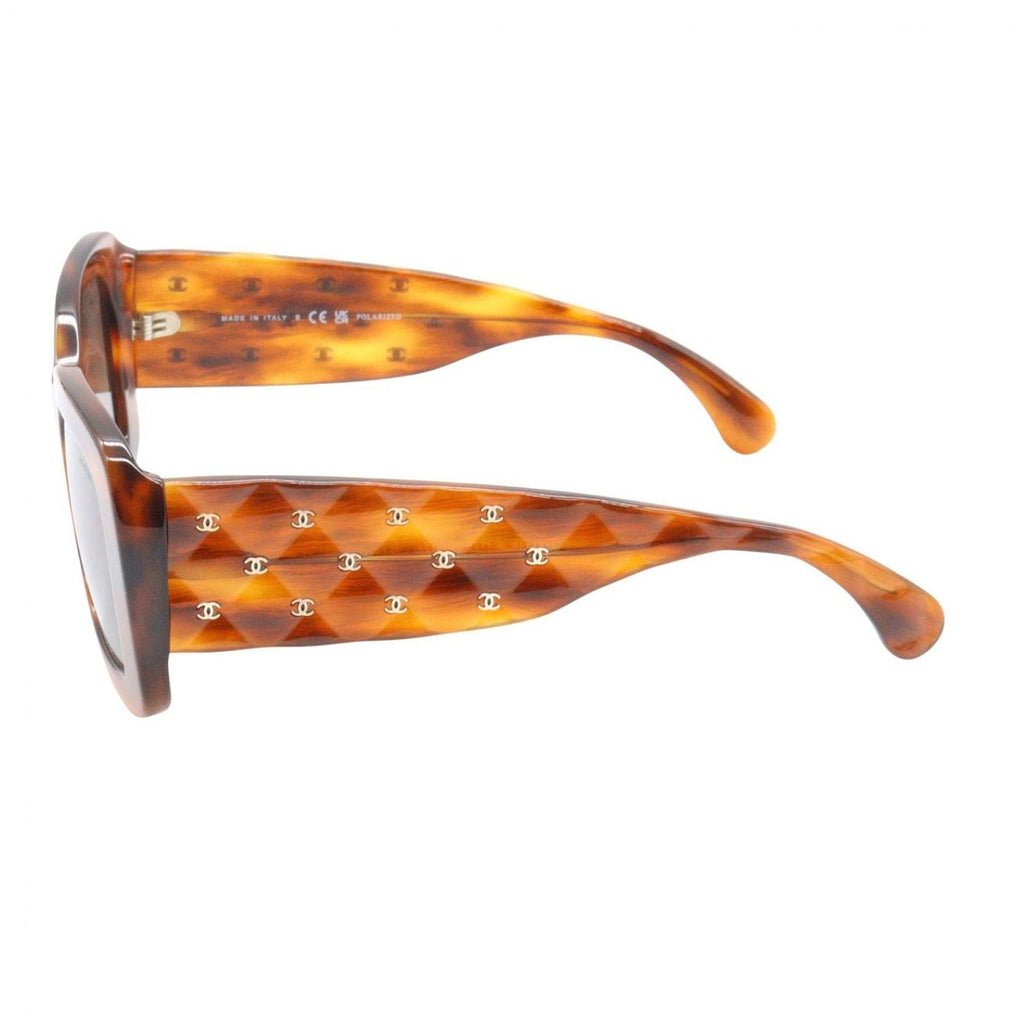 Chanel Sunglasses S9 Brown — view 3