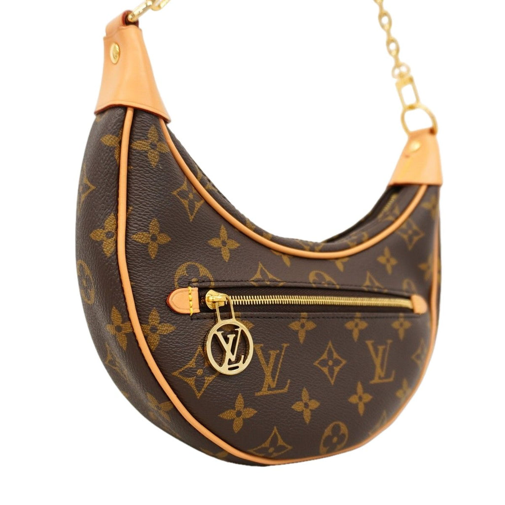 Louis Vuitton Shoulder Bag Monogram Loop Brown — view 2