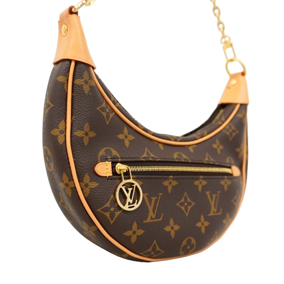 Louis Vuitton Shoulder Bag Monogram Loop Brown — view 2