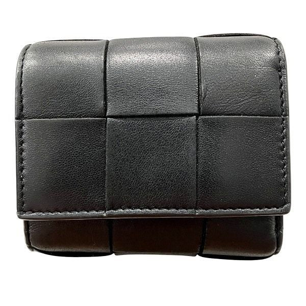 Bottega Veneta Maxi Intrecciato Cassette Trifold Wallet