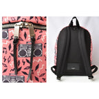 Saint Laurent Backpack Bag Canvas Music Pink Hpm1 F 5563 — view 3