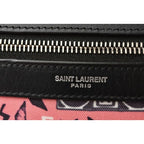 Saint Laurent Backpack Bag Canvas Music Pink Hpm1 F 5563 — view 8