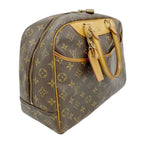 Louis Vuitton Handbag Monogram Deauville Brown — view 2
