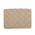 Bottega Veneta Business Card Case Ecru Glacier — view 3