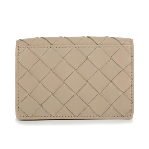 Bottega Veneta Business Card Case Ecru Glacier — view 3