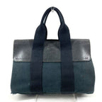 Hermes Handbag Valparaiso PM Cotton Black