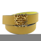 Loewe Anagram Buckle Leather Belt — view 8