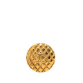 Chanel Quilted Gold Plated