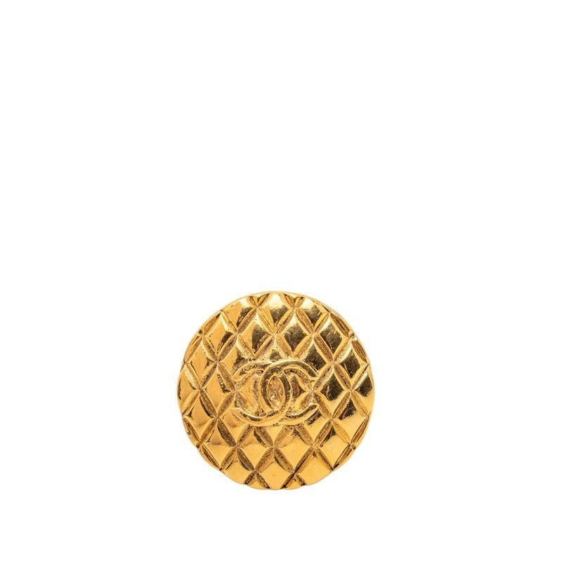 Chanel Quilted Gold Plated — view 2