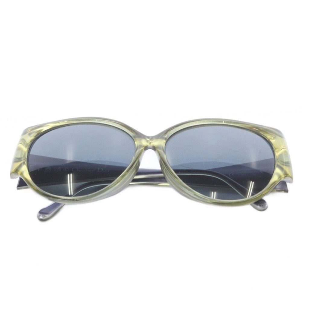 Dior Sunglasses CD Logo Self Frame 57 13 Green Eyewear