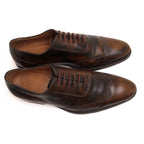 Gucci Shoes Business Men Leather Dark Brown Antique Dyed — view 5