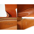 Louis Vuitton LV Saint Cloud Epi Leather Shoulder Bag Pochette Kenya Brown — view 9