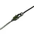 Fendi Metal Logo Necklace Black — view 8