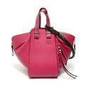 Loewe Handbag Hammock Leather Red