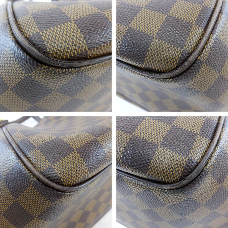 Louis Vuitton Belem MM Shoulder Bag Damier Brown — view 6