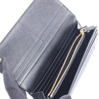 Prada Bifold Wallet Black Saffiano Leather Metal — view 3