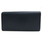 Louis Vuitton Long Wallet Men Leather Navy Portefeuille Brazza Portefeui — view 2