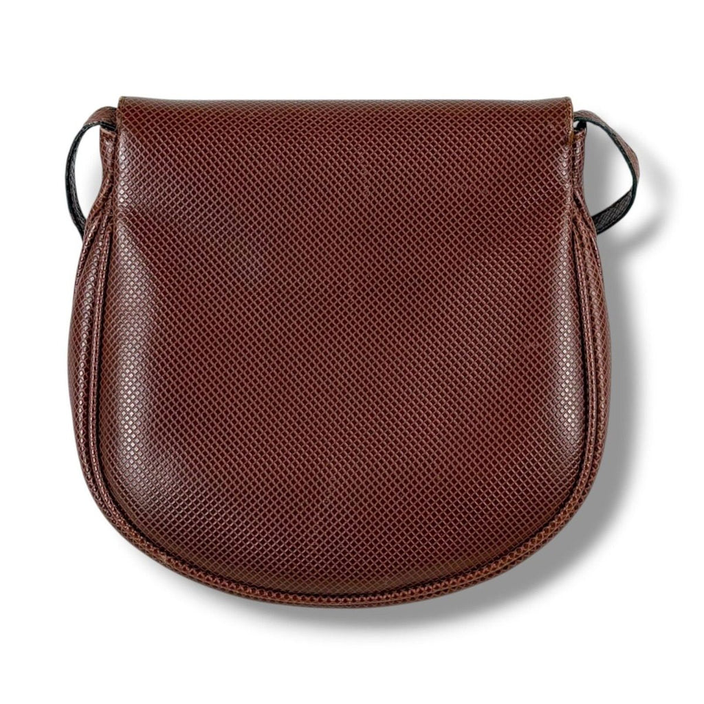 Bottega Veneta Marco Polo Tassel Charm Shoulder Bag Pochette Brown — view 4