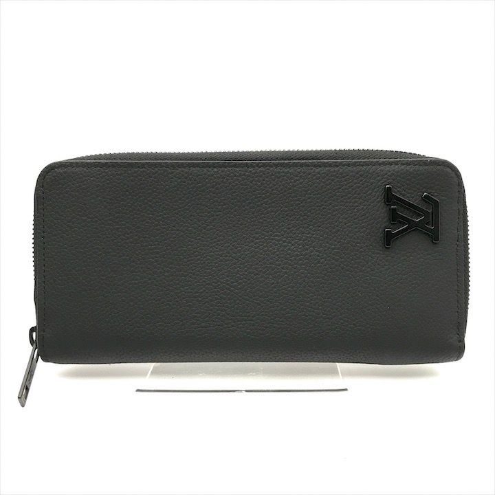 Louis Vuitton Taurillon Leather Zippy Wallet Vertical Black