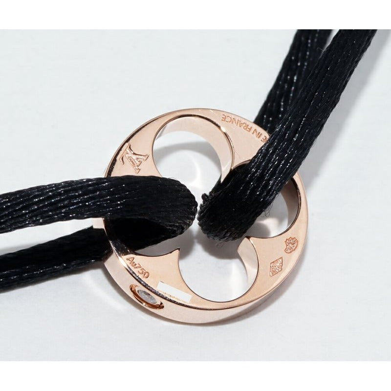 Louis Vuitton Bracelet Pendant Top 18K Pink Gold Diamond 4 — view 5