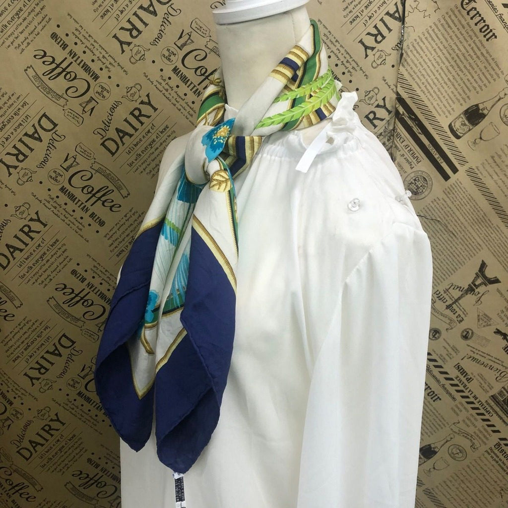 Hermes Scarf Carre 90 Caraibes Caribbean Estimated Silk — view 5