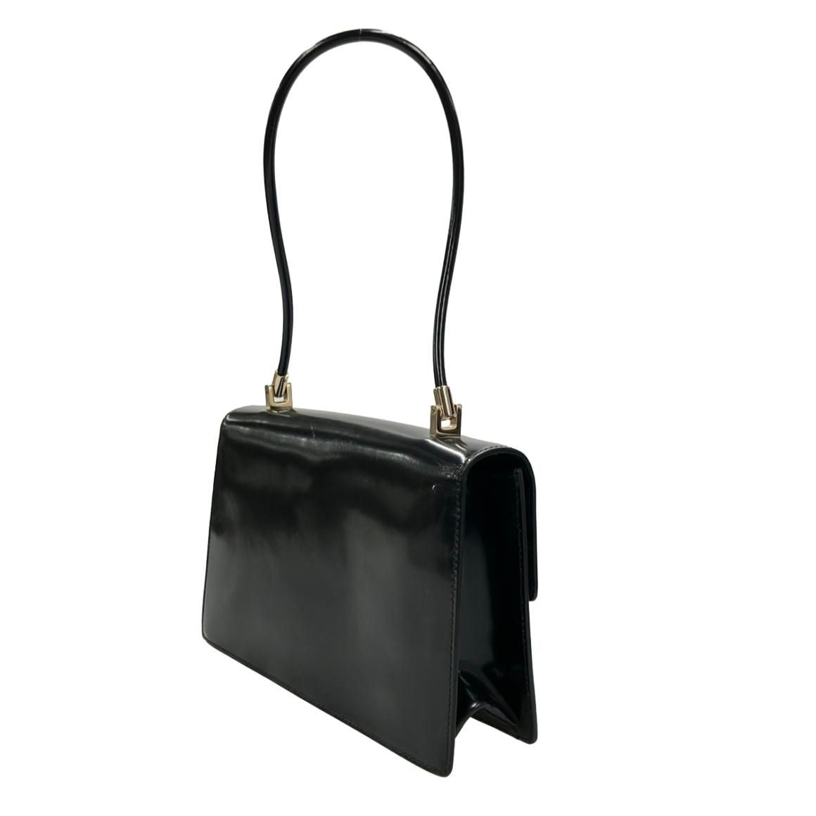 Gucci Handbag Enamel Black — view 3